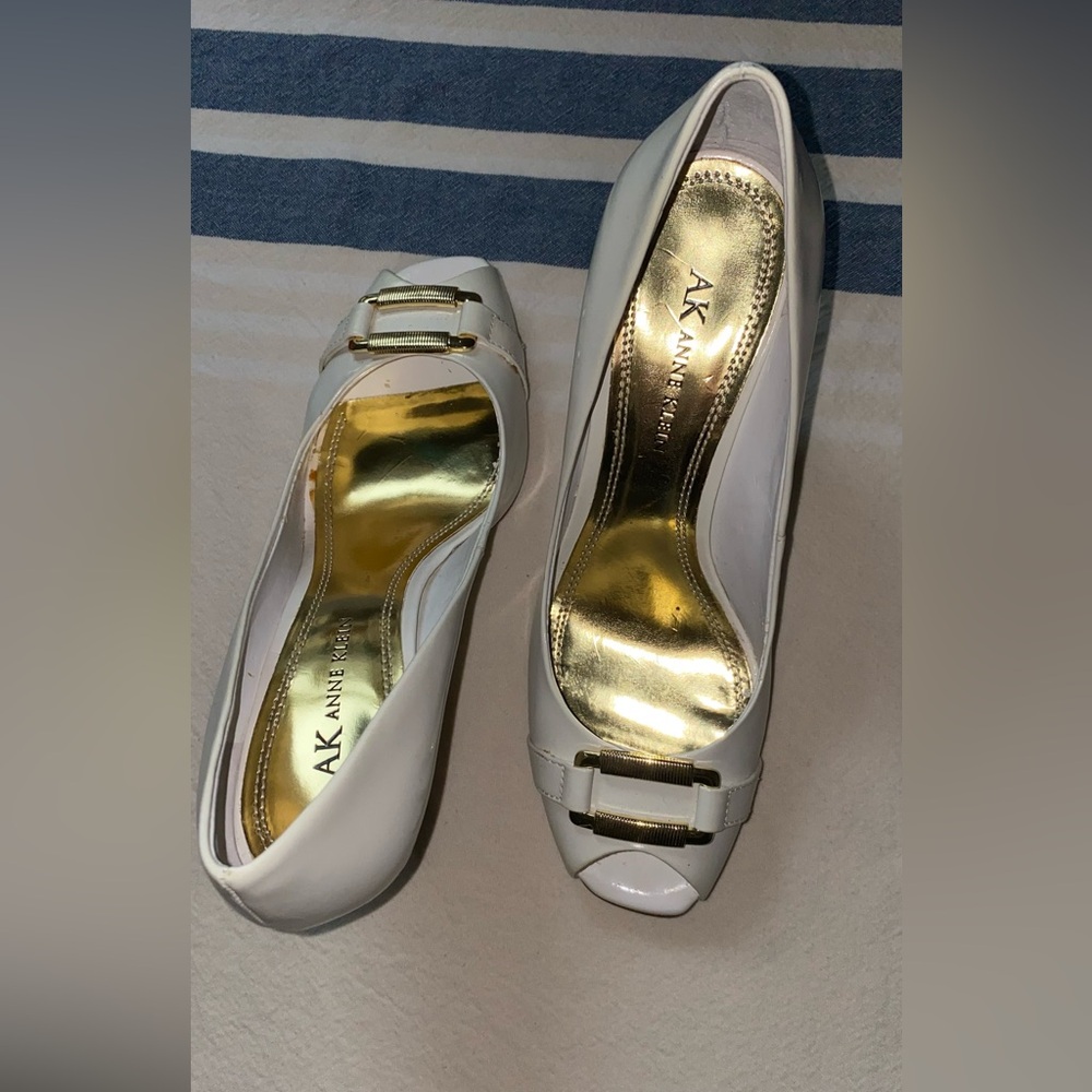 Anne Klein Peep-Toe Heels - Picture 4 of 7